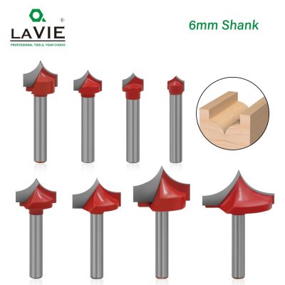 【LZ】 LA VIE 1pc 6mm Shank CNC Round Nose Bits Round Point Cut Bit Shaker Sharp Cutter Solid Carbide Tools for Woodworking MC06006