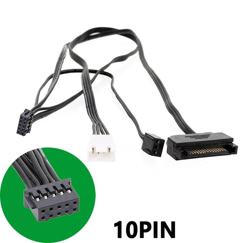 10pin Water Cooling Radiator Power Supply Cord For Nzxt Kraken X53 X63 X73 Wire Power Supply 7099