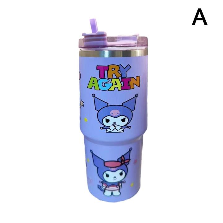 2023-cute-creative-cartoon-drawing-large-capacity-thermos-with-double-layer-tumbler-4-cup-optional-colors-ice-cup-straw-r9l5