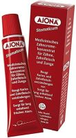 German AJONA concentrated medicinal antibacterial toothpaste fresh breath periodontal gum bleeding swelling and pain