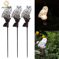 3Pack Solar Owl Stake Light Lantern Solar Powered Pathway Lights Outdoor Waterproof Garden Decorative Lawn Yard Lamp