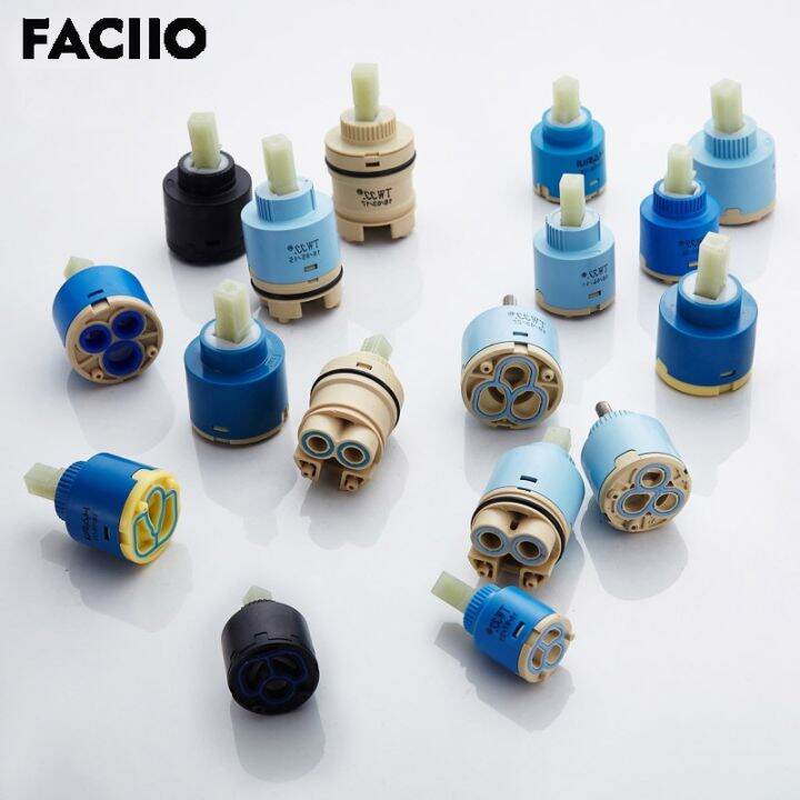 faciio-ตลับลูกปืนก๊อกน้ำก๊อกผสมเซรามิคเปลี่ยนได้ประหยัดน้ำ1ชิ้น35มม-40มม-ก๊อกห้องน้ำและห้องครัวเปลี่ยนอะไหล่