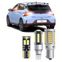 For Hyundai i20 N i20N 2021 2022 2023 LED Bulbs Rear Turn Signal Backup Reversing License Plate Light Bulbs Canbus Cables