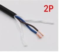 22AWG สายพ่วงแบบ2/4/3/5แกนพีวีซีเส้นลวดอ่อน TRVV ยาว5ม. ทนต่อการกัดกร่อนลวดทองแดง