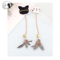 Pet cat tooth cleaning toy funny cat rope toy hemp rope molar rod feather bell chew toy mint doll pet toy cat cleaning supplies Toys