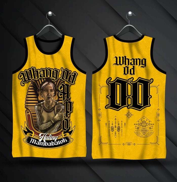 Apo Whang Od Jersey Yellow Mambabatok Jersey Whang Od Tattoo Artist Jersey Lazada Ph 3923