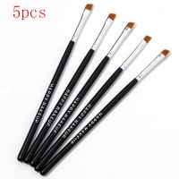 【CW】 Makeup 5Pcs/set Eyebrow Inclined Flat Angled Eyeliner Eyeshadow Brow