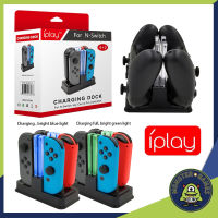 iPlay Charging Dock for Ninetendo Switch Joy-con &amp; Pro Controller (ที่ชาร์จจอย Switch)(ที่ชาร์จจอย Joy Con)(ที่ชาร์จจอย Joy Pro)(Joy con Charging Dock)(Joy Pro Charging Dock)(ที่ชาร์จจอยคอน)(HBS-115)