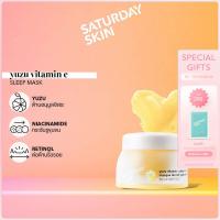 [Bestseller] Saturday Skin Yuzu Vitamin C Sleep Mask 50 ML มาส์ก ส้มยูซุ มาส์กก่อนนอน ผิวโกลว์