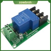 ZOWBRSH DC 30V โมดูลรีเลย์ AC 250V 30A 12V โมดูลรีเลย์1ช่อง สูงสูงมาก โมดูลรีเลย์สวิตช์ การควบคุมอุปกรณ์ระบบอัตโนมัติ PLC