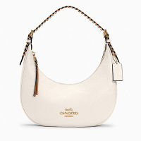 Coach/new armpit bag fashion leather all-match saddle bag womens bag one-shoulder purse bag/authentic/express