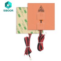 【HOT】❀ 24V 60W Printer Silicone Heating 100x100mm Heated Bed with NTC 100K Thermistor for Voron 0 0.1 and 60cm Cable