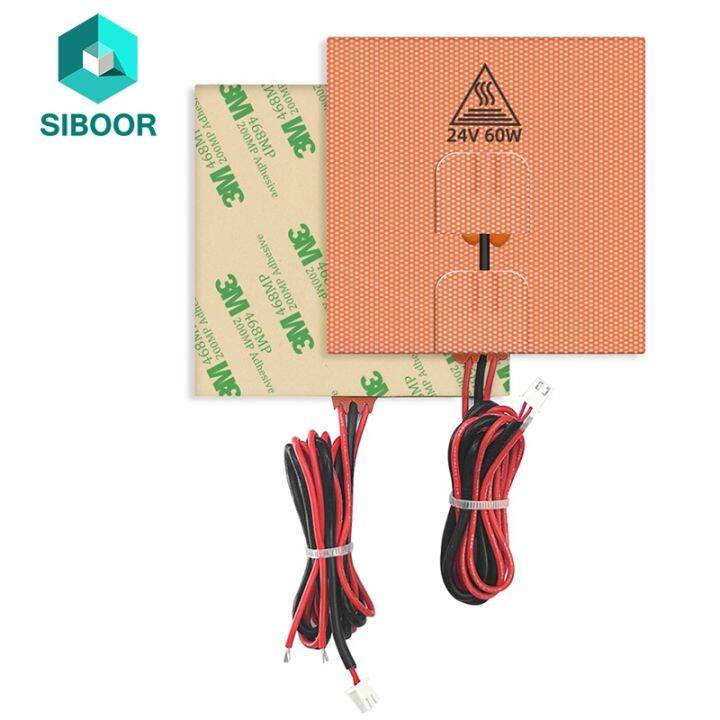 110V 220V 450W Silicone Hotbed Pad Heater Sheet Build Plate with NTC