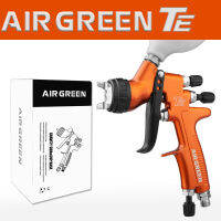 AIR GREEN HVLP Spray Drip-Free Spray TE Auto Topcoat Professional Sprayer 1.3Mm Nozzle Orange Spray Tool