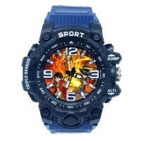 ตัวละครกันน้ำ Jam Tangan Sport หนึ่งชิ้นตัวอนิเมะลูฟี่ Ace Sabo ราคาถูก