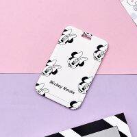 (Airtag Wallet) ซองใส่บัตรการ์ตูน Mickey Mouse ดิสนีย์การ์ตูนมินนี่เม้าส์ปลอกใส่บัตรโดยสารรถประจำทางพกพาได้นักเรียนพร้อมตุ๊กตาเชือกแขวนคอของขวัญคริสต์มาส