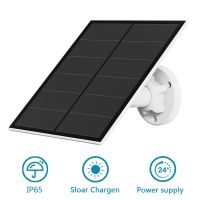 5W 6W Solar Panel Solar Battery Charger 5V Micro USB Charging For IP Surveillance Camera for Arlo Camera/Eufy Wireless Doorbell Power Points  Switches