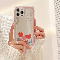 สอบถามก่อนกดสั่ง เคสโทรศัพท์ พร้อมส่งจากไทย เคสกระจก กระจก เคสกระจกเงา เคสสีชมพู เคสดอกทิวลิป เคสมุมกันกระแทก