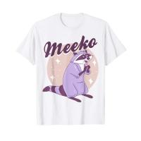 เสื้อแฟชั่น เสื้อยืดพิมพ์ลาย Disney pocahontas meeko