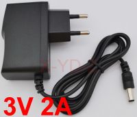 1PCS คุณภาพสูง AC 100 V-240 V Converter Switching Power Adapter DC 3V 2A 2000mA EU ปลั๊ก DC 5.5 มม.x 2.1-2.5 มม.-DCVS STORE