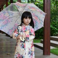 【LZ】№❣  Impermeável infantil impermeável de bebê impermeável feminina poncho fashion capa de chuva roupas de primavera e outono