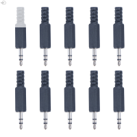 Cjing 10ชิ้นแจ็ค3.5มม3.5ปลั๊กสเตอริโอ3.5มมปลั๊กแจ็คเสียงขั้วต่อหูฟัง