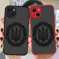 Ukrainian Flag Insignia Shockproof Funda Case For Apple 14 13 12 11 Pro iPhone XR XS X 8 7 6s Plus Max Mini Clear Hard Case Para Electrical Safety