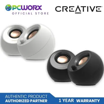 Parlante Creative Pebble V3 2.0 Bluetooth /3.5MM /USB-C Black