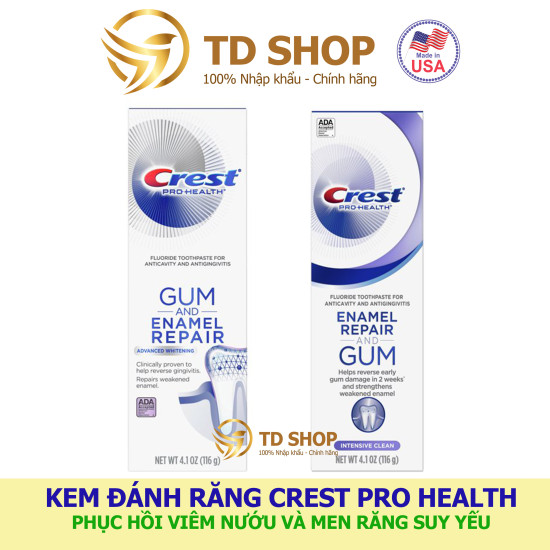 Nk mỹ kem đánh răng crest prohealth enamel and gum repair - td shop - ảnh sản phẩm 1