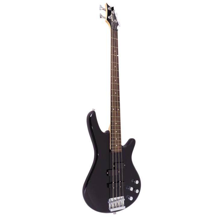 proline-pb200-pj-bass-guitar-กีตาร์เบส-4-สาย-22-เฟร็ต-แบบ-active-precision-jazz-black-joy-color