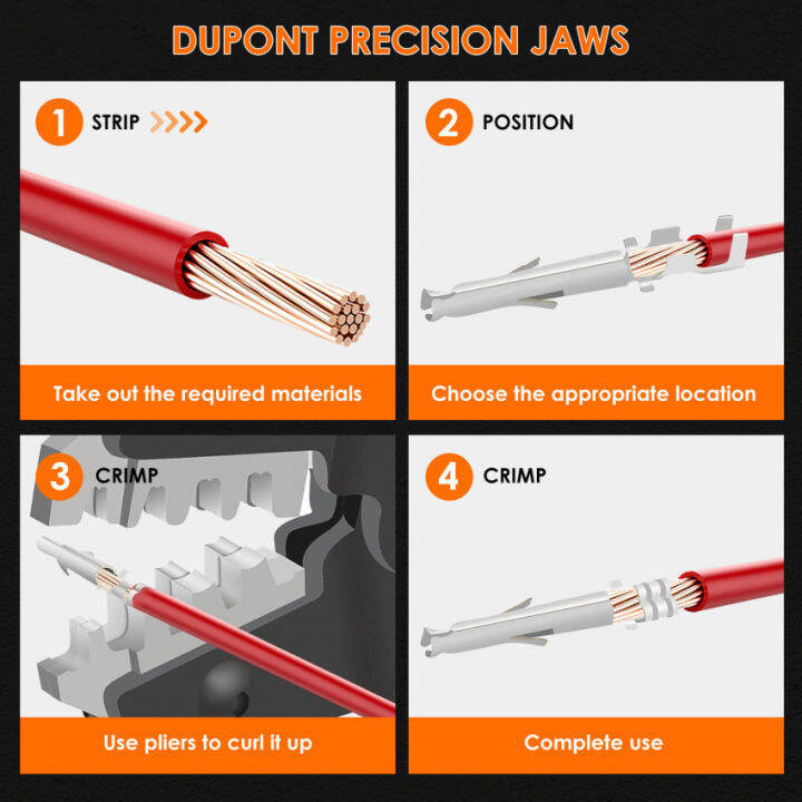 awg28-18เครื่องมือจีบคีมเฟืองกดเข้าด้วยกัน0-08-1-0mm-jst-มือจับสำหรับ2-54มม-3-96มม-kf2510ฯลฯตัวเชื่อมต่อ-atx-eps-pcie-sata