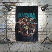 "Pantera" โลหะหนักร็อคเพลงแบนเนอร์แขวนธงผนังสติ๊กเกอร์คาเฟ่ธีมโรงแรมห้องพักที่เหมาะสมพื้นหลังตกแต่ง