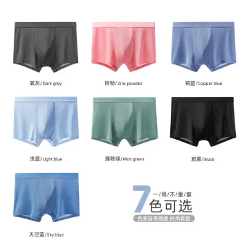 Men Seamless Sheer Low Rise Underwear Ice Silk Boxer Briefs Men Underwear -  China Men Briefs and Men Underwear price
