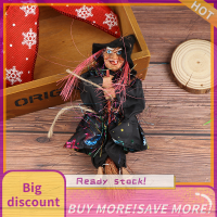 ?【Lowest price】Qearl แขวนสยองขวัญแม่มด Figurine ฮาโลวีน DIY ตกแต่งเครื่องประดับจี้