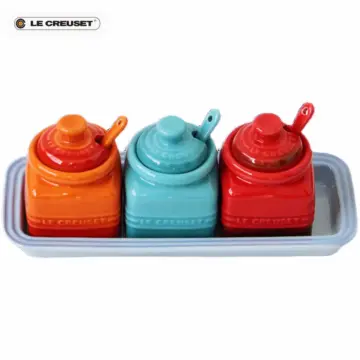 Le Creuset Black & White Salt And Pepper Set - MG510-BW