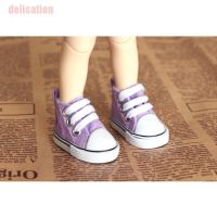 Delication Shoes 1 6 Bjd รองเท้าผ้าใบยีนส์ตุ๊กตารัสเซียขนาด 5 ซม .