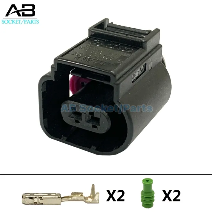 2 Pin Volkswagen Audi COOLANT TEMPERATURE SENSOR (8K0973702) Socket ...