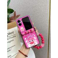 เคสโทรศัพท์มือถือ แบบฝาพับ ลายหมี สามมิติ สําหรับ Oppo Find N2 Flip 5G Find N2Flip