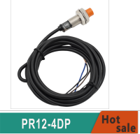 、‘】【’ PR12-4DP Inductive Proximity Sensor Switch 4Mm Detection PNP DC 10-30V D12mm NO Normally Open Cylindrical Type Free