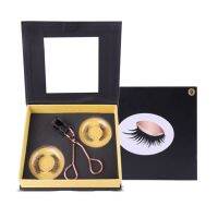 Magnetic Lash Applicator Tool Set and Self-adhesive Eyeliner Liquid Artificial Eyelashes Clip Easy To Wear