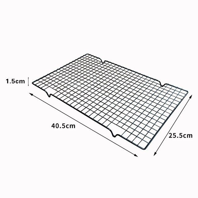 Cake Cooling Rack Stainless Steel Wire Grid Cooling Tray Nonstick ...