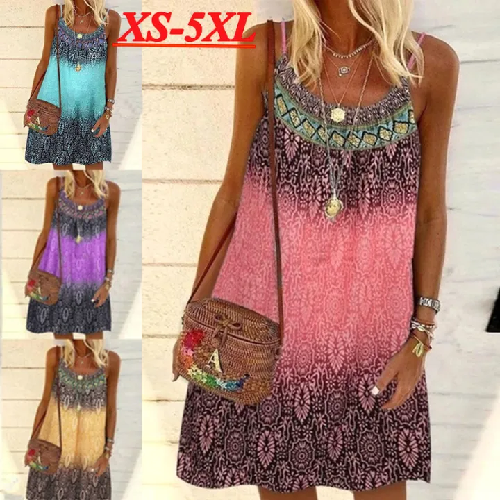 bohemian summer dresses 2021