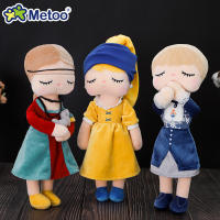 37cm Original Metoo Dolls Stuffed Toys For Girls Baby Beautiful Rabbit Painting Angela Soft Animals For Kids Infants