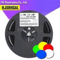 รีล1รีล4000ชิ้น0603ไดโอด LED SMD ไฟสีเหลืองสีแดงสีเขียวสีฟ้าขาววงจรรวมขายดี