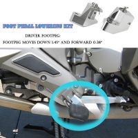 For BMW K1600GT K1600GTL K1600Bagger K 1600 GT GTL B LowerMotorcycle Driver Passenger Foot Peg Lowering Kits Phone Camera Flash Lights