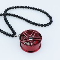 JDM style 45mm car wheel hangs rearview mirror hanging pendant wheel brake disc ornaments