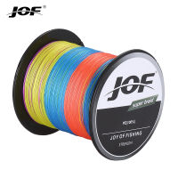 JOF สายการประมงถัก8เส้น300เมตร500เมตร1000เมตรปลาคาร์พตกปลาญี่ปุ่น M Ultifilament สายการประมงทั้งหมดสำหรับอุปกรณ์ตกปลา