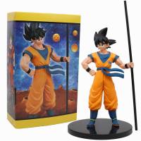 Fancy【พร้อมส่ง】ฟิกเกอร์ Dragon Ball Z GK Son Goku เวอร์ชั่นผมสีดำโมเดลอนิเมะ Kakarotto โมเดลฟิกเกอร์ PVC 22ซม. ของเล่นเด็กของขวัญ