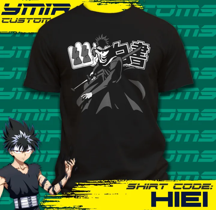 GHOST FIGHTER HIEI SHIRT | YMIR CUSTOMS | Lazada PH