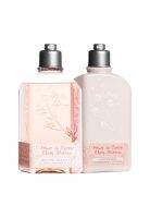 แท้100% LOccitane Cherry Blossom Shimmering Lotion 250ml สูตรน้ำหอมที่ช่วยให้ผิวขาวกระจ่างใสอย่างอ่อนโยน